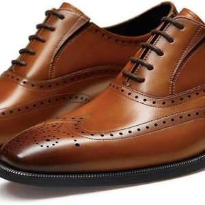 Men's Leather Brogue Oxford Shoes
