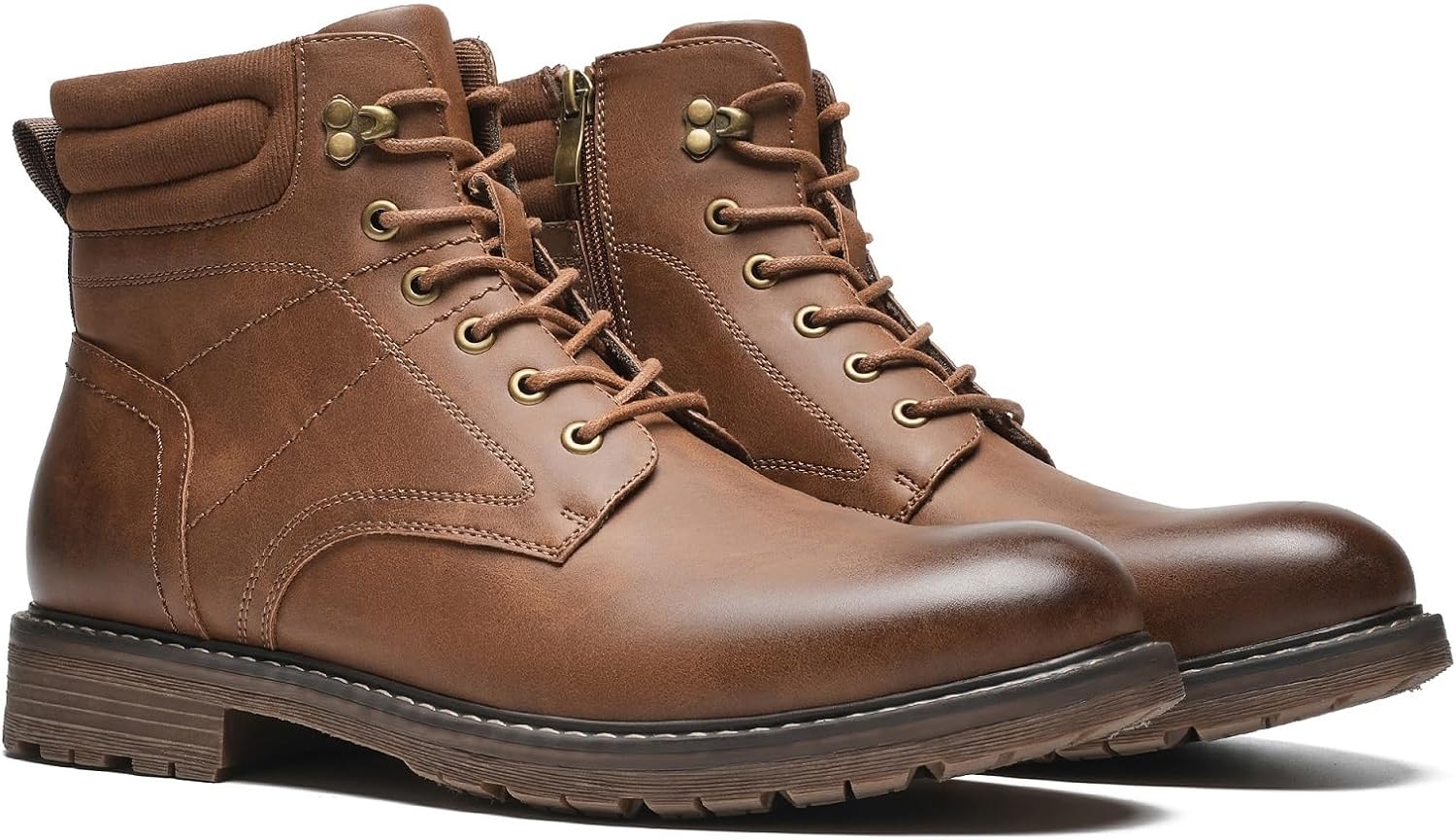 Men's Buckle Chukka Ankle Boots - Image 4