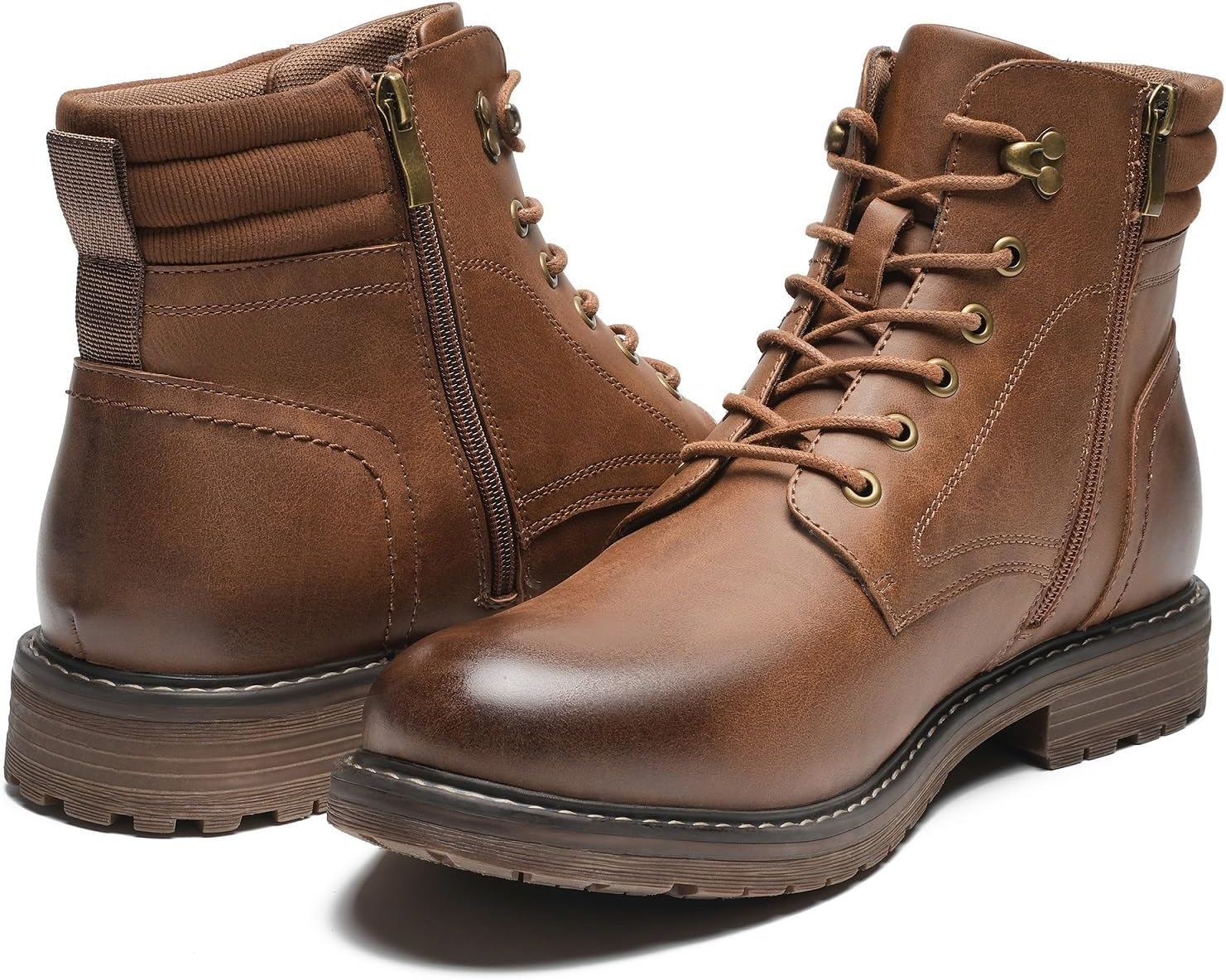 Men's Buckle Chukka Ankle Boots - Image 3