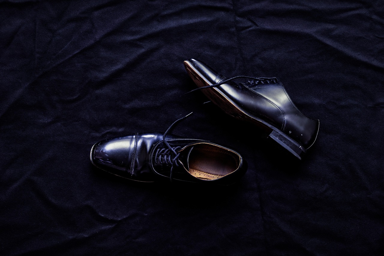 Leather shoes collection